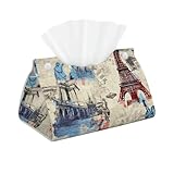 Occasion : la housse de boîte à mouchoirs est parfaite pour les salons, les tables à manger, les chambres, les bureaux et les voitures, offrant plus de commodité pour le rangement des mouchoirs