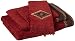 Avanti Linens Mojave Embroidered 4-Piece Decorative Towel Set Brick