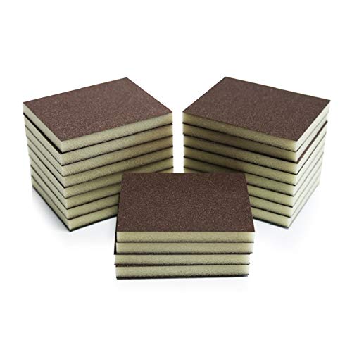 Insta Finish Softback Sanding Sponge, Fine, Grits 320-400 & 500 (Black)