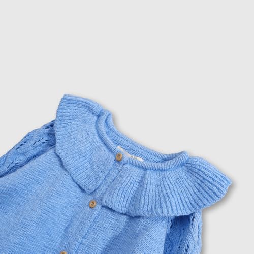 Image of Cozy Sweater and Hoodie for Little Girls, Boys and Toddlers - Premium Warm Knit Pullover, Perfect for Boys and Girls, Comfortable Casual Wear, Ideal for Layering - Girl, Lavender, 36 M