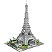 dOvOb Architecture Eiffel Tower Micro Blocks Set, 3369 Pieces Mini Bricks 3D Puzzle Toy, Gift for Adults and Kids