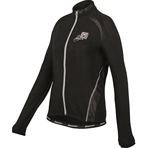 Santini Fashion Kerrie Road veste cycliste L noir pour homme et femme