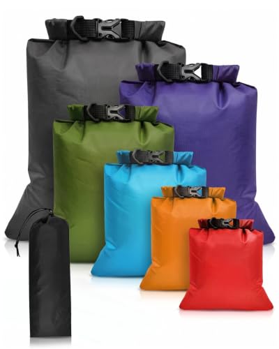 Evolpor 6-PCS Waterproof Dry Bag Set, Equipped with