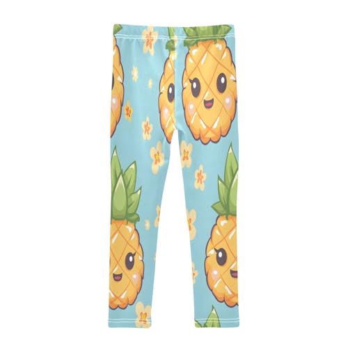 Bolaz Toddler Girls Leggings Printed Yoga Pants Leggings Cute Big Pineapple for Kids2