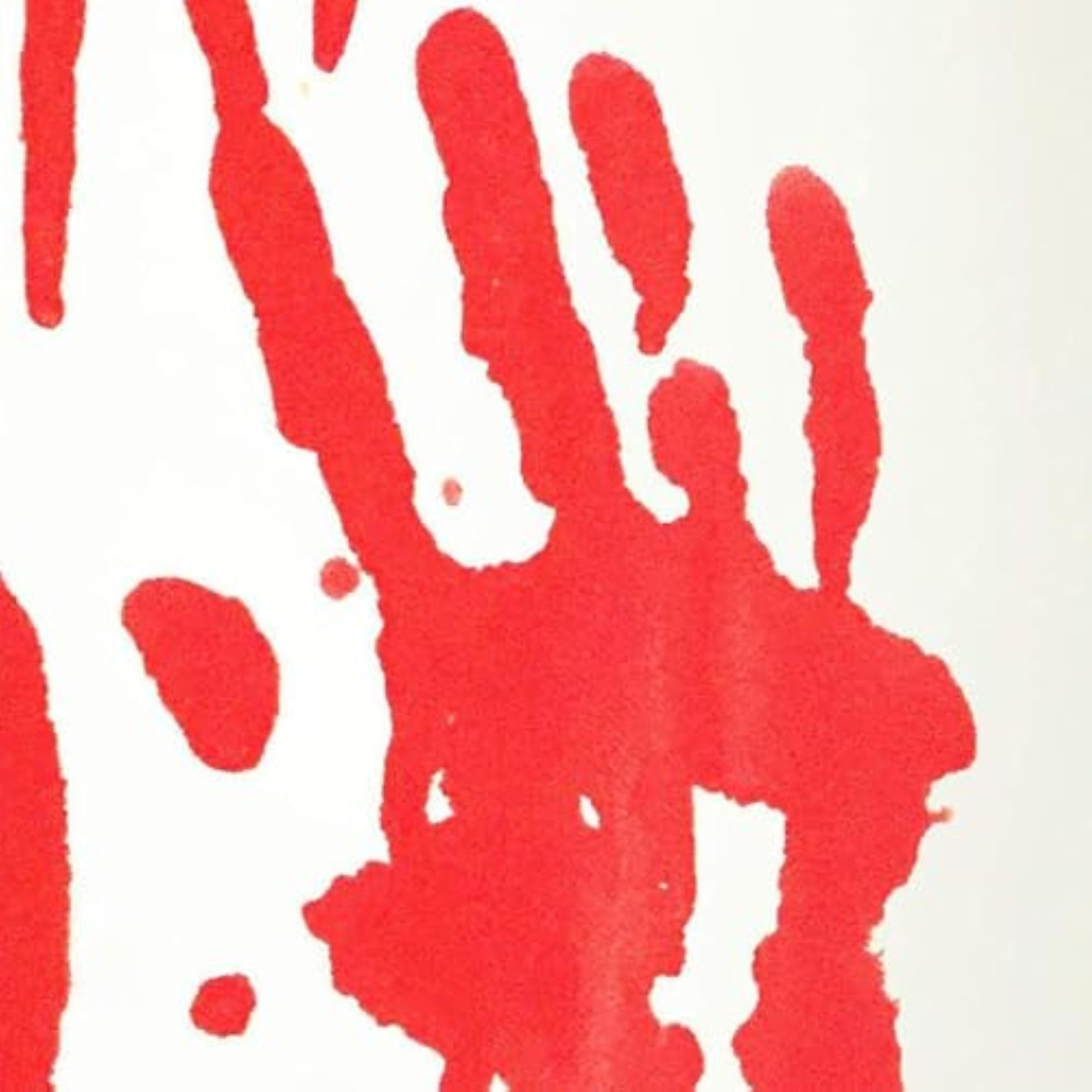 Halloween Decor Bath Mat Turns Red When Wet