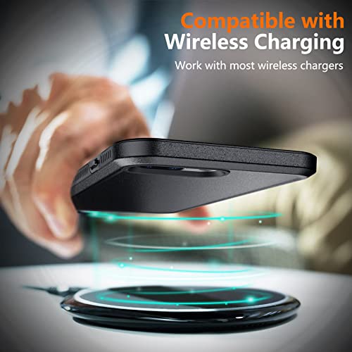 Spidercase For Iphone 7/8 Plus Case, [10 Ft Military Grade Drop Protection] [Non-Slip] [2 Pcs Tempered Glass Screen Protector] Heavy Duty Full-Body Shockproof Case For Iphone 7/8 Plus 5.5”, Black #TOP5