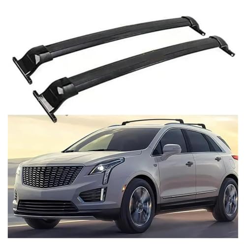 Barras transversales Cadillac XT5 2017-2024 aluminio negro estético 2