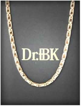 Dr.+BK ゲルマニウムネックレス ゴールドシルバーのコンビカラー 約47cm Dr.+BK ゲルマニウムネックレス ゴールドシルバーのコンビカラー 約