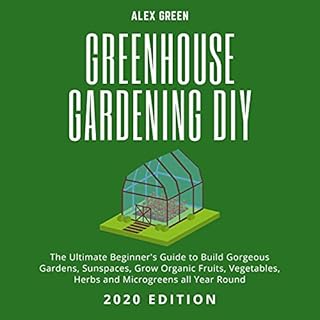 Page de couverture de Greenhouse Gardening DIY