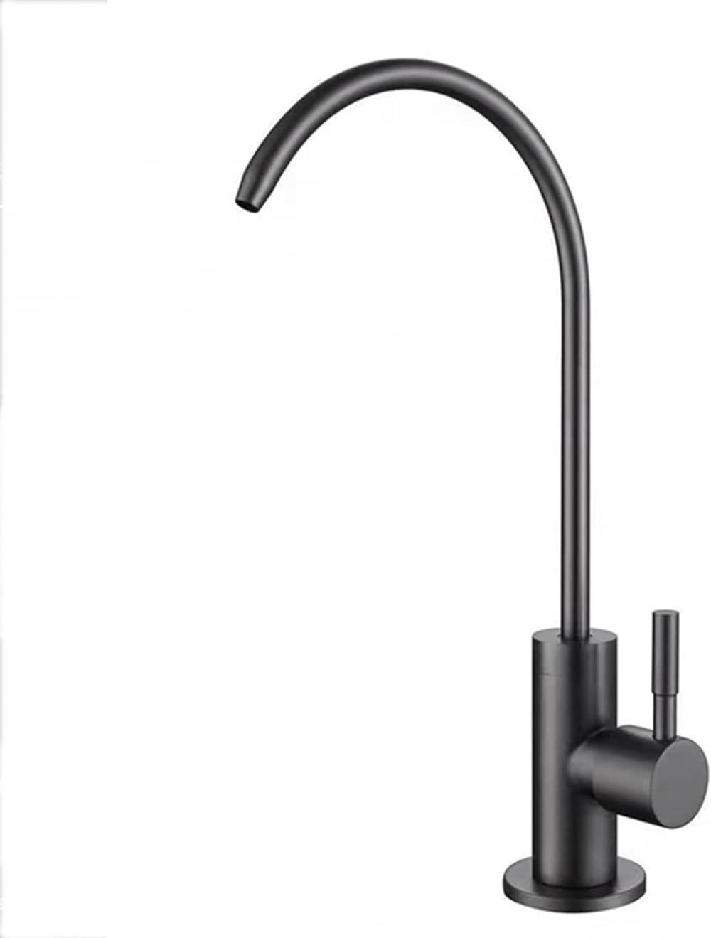 Robinet de cuisine avec filtre à eau design gris élégant moderne