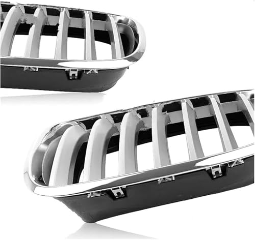 Parrilla delantera para tu coche BMW X5 y X6 E70 E71, estilo doble puente 2