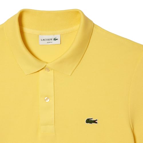 Image of Lacoste Men's Classic Pique Slim Fit Short Sleeve Polo Shirt