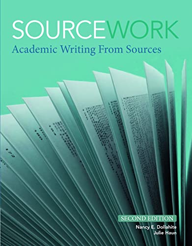 Sourcework: Academic Writing from Sources view 2