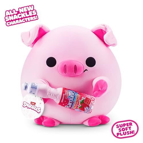 Snackles Licensed Series 3 14-inch Plush (Anna) by ZURU, Plush with License Snack Brand Accessory
