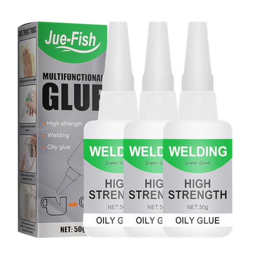 3PCS Schweißen Hochfestem öligem Kleber, 2025 Upgrade Superkleber,...