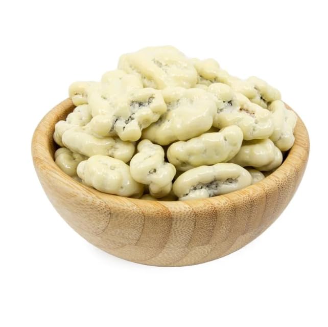 NOIX DE PECAN ENROBEE CHOCOLAT BLANC DUBAI 100g CROQUANTES ET FONDANTES RECETTE GOURMANDE QUALITÉ PRENIUM ENROBAGE CHOCOLAT BLANC