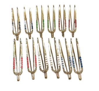 Salvus APP SOLUTIONS Metal Beautiful Multicolor Stone Designed, Plastic Saree Safety Pins: Secure and Elegant Saree Draping (2 PCS_1.5X2.5 inch) (B0CK8CSLFX) Amazon Price History, Amazon Price Tracker