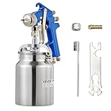 VEVOR Siphon-Lackierpistole, Spritzpistole mit hoher Zerstäubung, 1000-ccm-Farbsprüh-Set mit...