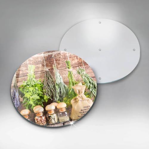 Matériau résistant pour cette planche à découper induction et protection 30cm - 5