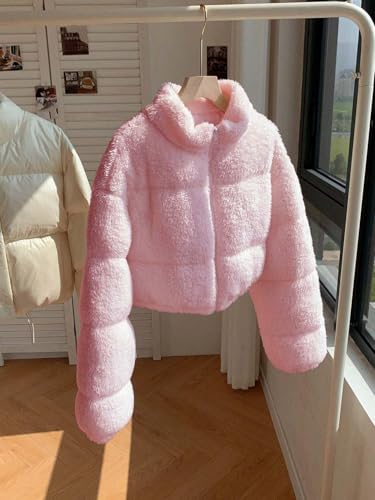 Image of KOTTY Women's Cozy Fit Full Sleeve Coral Fleece Zip Jacket - Winterwear with Pockets for Daily Warmth & Style
