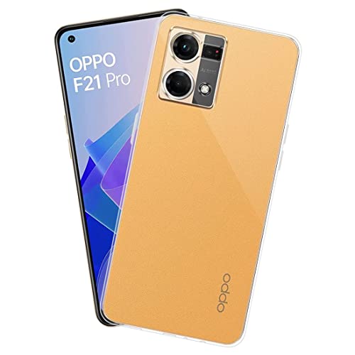Image of COVERBLACK Rubber Back Cover for Oppo CPH2461 / Oppo F21sPro 4G - Transparent