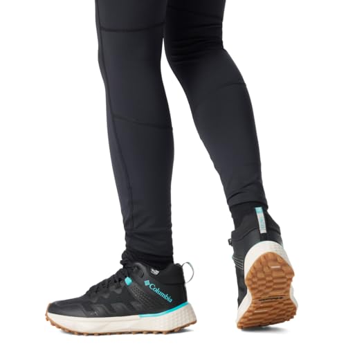 Columbia Women's Facet 75 Mid Outdry, Black/Bright Aqua, 9.5