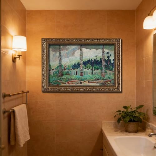 Toile tendue Tanoo Emily Carr 61 cm - Décoration murale salon - 6