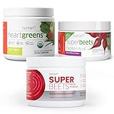 HumanN HeartGreens & SuperBeets Black Cherry & Energy Plus Powder
