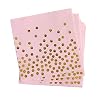 50 Pcs Pink Napkins Paper Girls Disposable for Party Birthday Wedding Decoration 33 x 33 cm