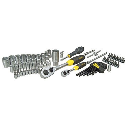 Stanley Jeu de Douilles 14 & 12 75pcs chrome satiné Stanley 3253560739270 - vue 4