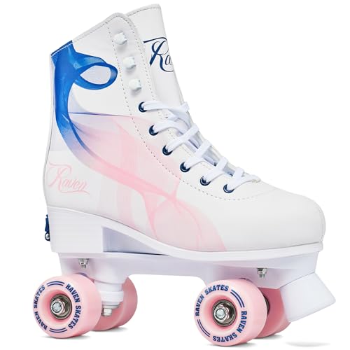 Miniatura 3 de Raven - Patines Para Niñas Y Niños, Adultos, Patines En Línea, Freno De Pvc Resistente, Ruedas De Goma, Serena Navy Pink, 39-42 25-26,5 Cm