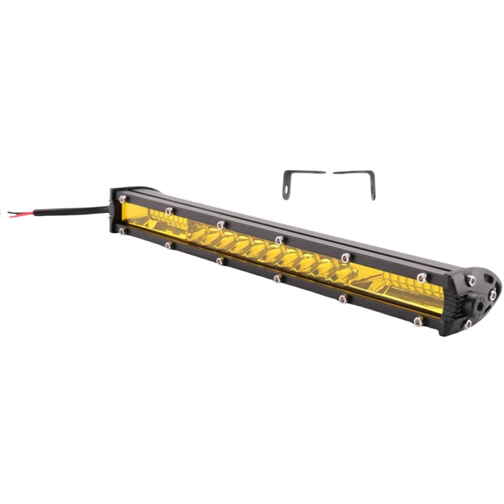 ABTC-Car LED Singolo Faretto Luce fuoristrada Faro Barra lunga Griglia centrale Faretto Griglia Luce targa