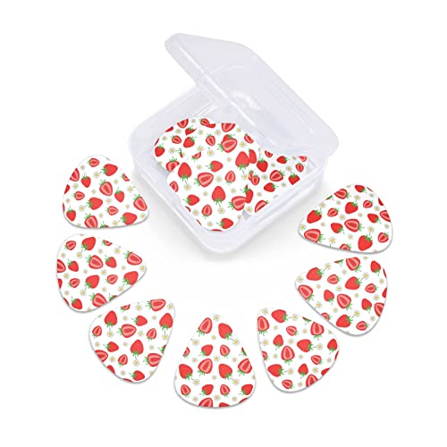 Médiators en celluloïd coloré Strawberry 3 épaisseurs différentes pour basse, amateurs de musique, guitares, électriques et acoustiques avec 0,46 mm, 0,71 mm, 0,96 mm - Les Beatles, Paul McCartney, John Lennon, RIngo Starr, George Harrison Médiators en celluloïd coloré Strawberry 3 épaisseurs différentes pour basse, amateurs de musique, guitares, électriques et acoustiques avec 0,46 mm, 0,71 mm, 0,96 mm – Image 7