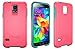 Otterbox Symmetry Series for Samsung Galaxy S5 - Retail Packaging - Teal Rose (Blaze Pink/Light Teal )