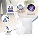 LANMU Bottle Cap Silicone Gasket Compatible with Swiffer Wet Jet Power Mop Cleaning Solution, DIY Reusable Bottle Refillable Container (20 Pack)