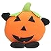 Shanrya Bambola di pezza di Zucca di Halloween, Selezione di Regali Ampia Applicazione Peluche di Zucca da Cucire meticolosa per la casa(Arancia)