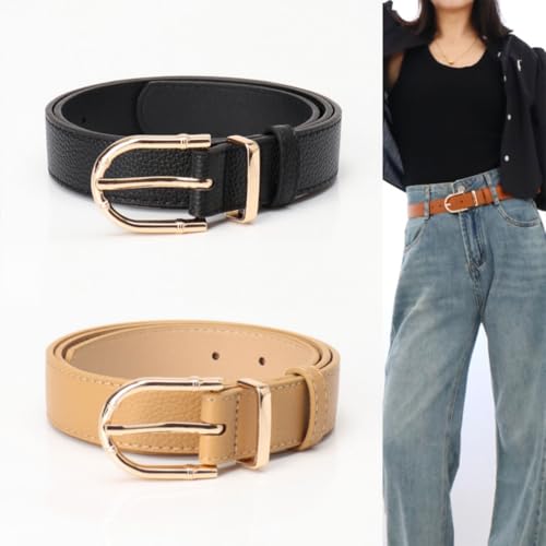 Adjustable Faux Leather Waistband Women's Belt with Unique Clasp Detailing for Everyday Wear & Parties2