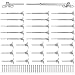Blika 15Pack 316 Stainless Steel Cable Railing Kits fit 1/8" Stainless Steel Wire Rope Cable,Toggle Turnbuckle & End for Cable Railing Systems