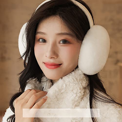 GSHLLO Plush Ear Muffs Foldable Fluffy Earmuffs Cute Winter Ear Warmers Outdoor Ear Covers Ski Ear Warmer Warm Headbands3