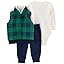 Sherpa Green Plaid