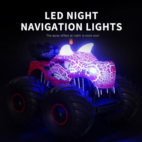 image for Threeking 1:18 Dinosaur RC Car Remote Control Cars Trucks Toy 4WD Off-