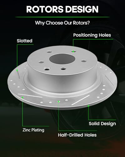 Image of SCITOO Brake Kits Front Rear Brake Rotors Brake Pad:31464;31312;D815;D1393 | Fit For Nissan For Altima 2007-2013