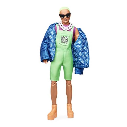 Barbie Ken Muñeco BMR 1959, look pelo verde , regalo para niñas y niños 3-9 años (Mattel GHT96) , color/modelo surtido