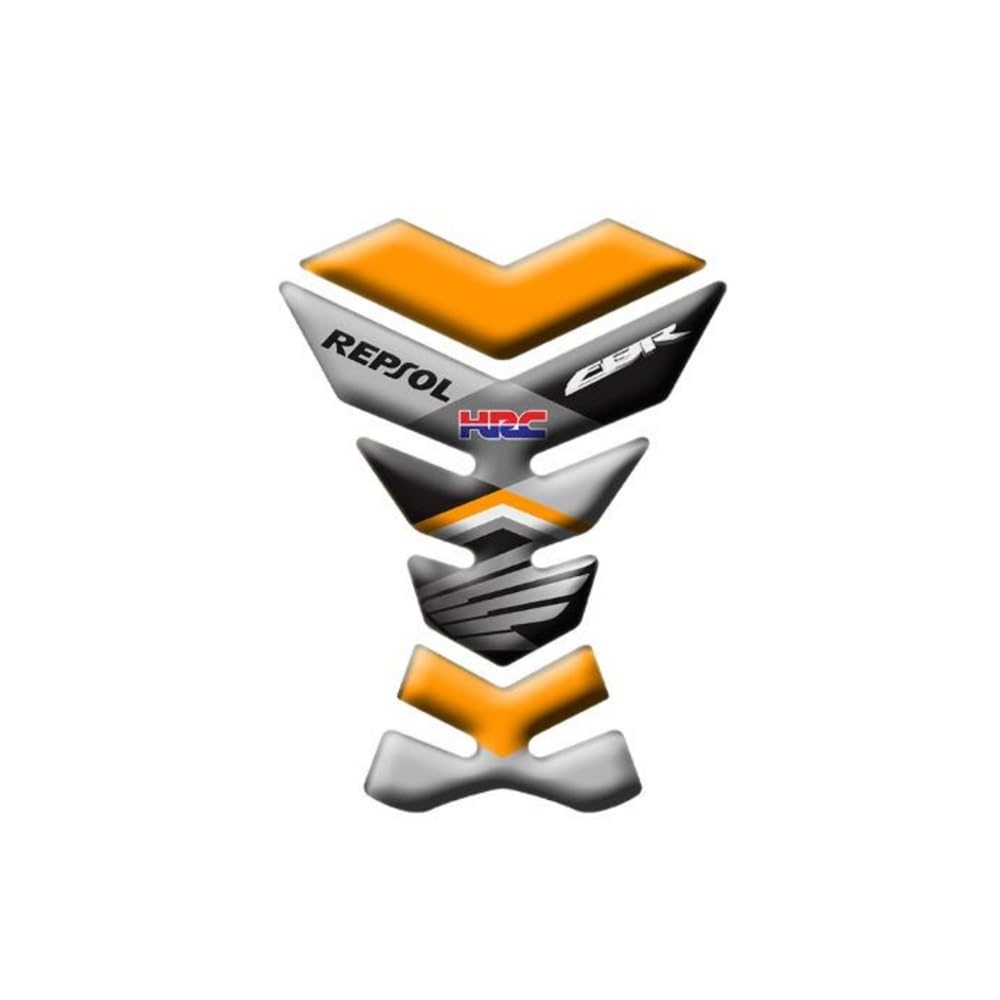 Protection de réservoir moto CBR anti-dérapante et résistante aux UV pour look HRC