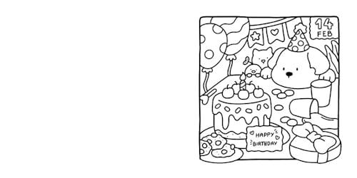 Image of Cozy Cuties: Coloring Book for Adults and Kids (Cozy Spaces Coloring)
