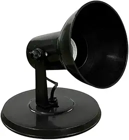 Spot Direcionável Preto E27 Bivolt Sobrepor Teto Basico 1 Bocal P Lâmpada LED (Preto)
