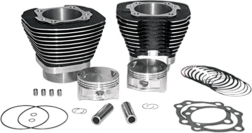 RPM S&S S&S 97" Big BORE CYNLINDER KIT Black Compatible with Harley Big Twin CAM 88 99-06 Big Twin