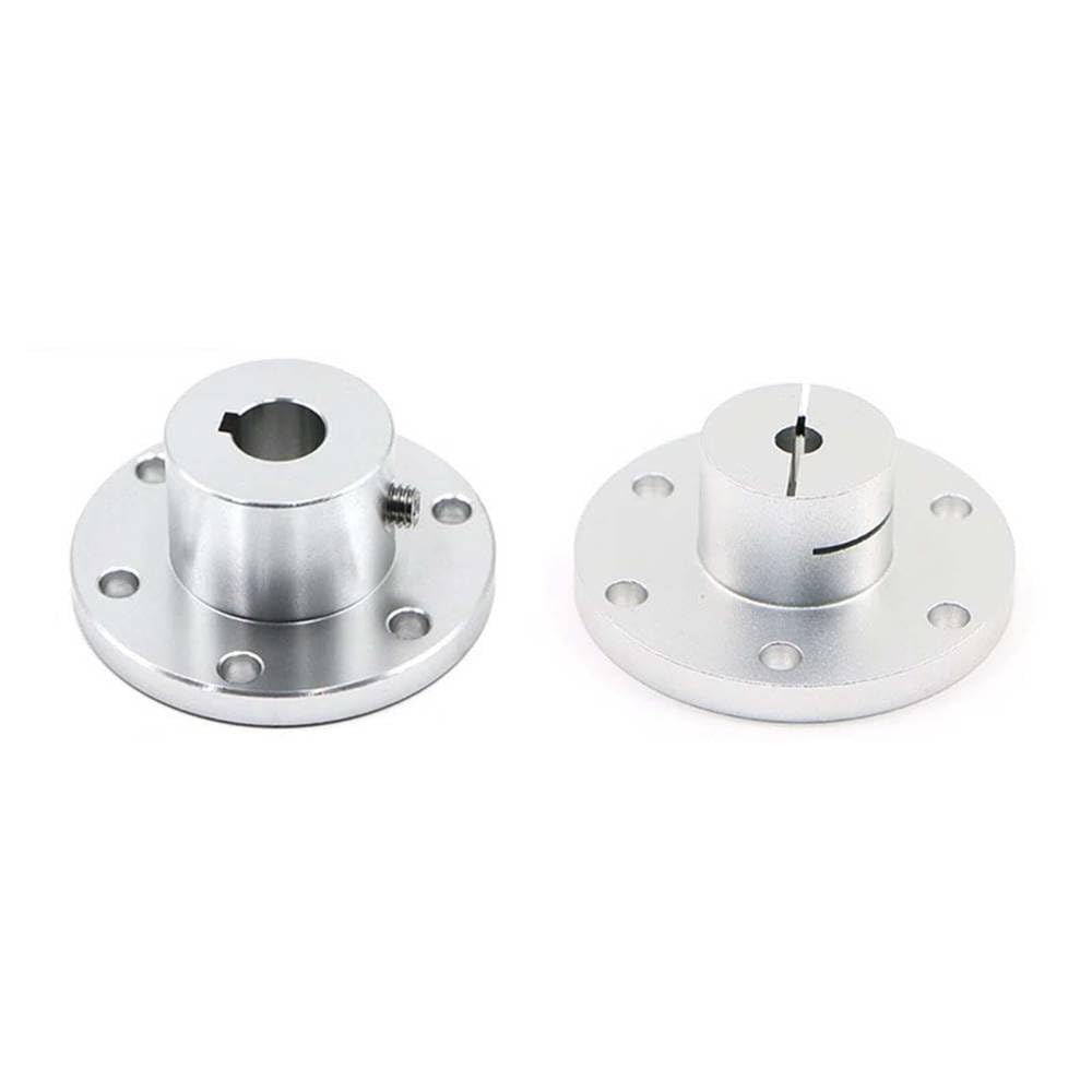 Acoplador rígido de 15mm, brida metálica para ejes de motores y robótica