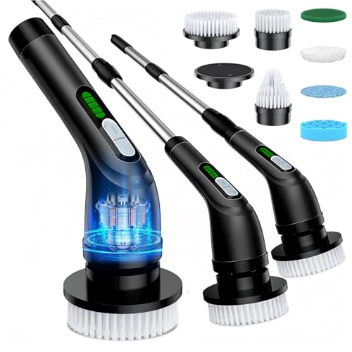 Highyes 2-Speed Electric Spin Scrubber