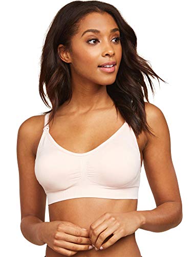 Image of Motherhood Maternity Women's Wireless Clip Down Seamless Nursing Bra for Breastfeeding
